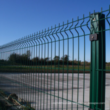 commercial galvanized steel welded curved 3d wire mesh fence